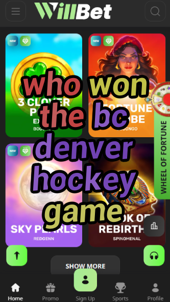 Who Won the BC Denver Hockey Game? Score & Recap-vz72fvrf.com